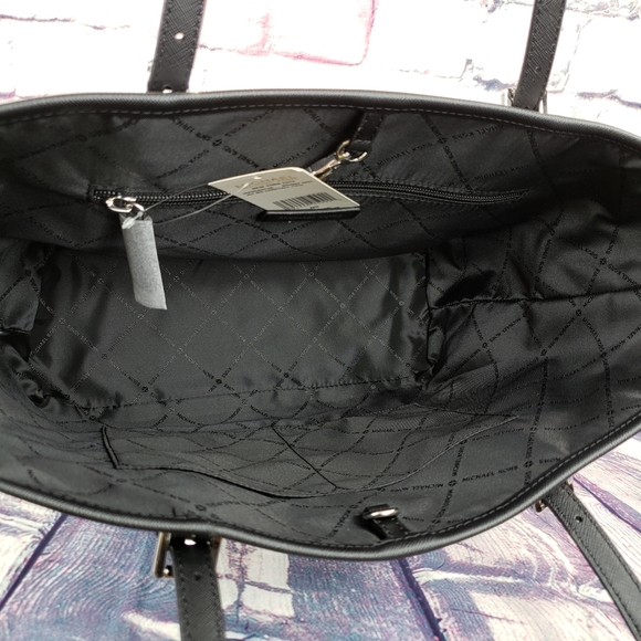 Michael Kors Jet Set NYC MD Carryall Tote White - Picture 4 of 6